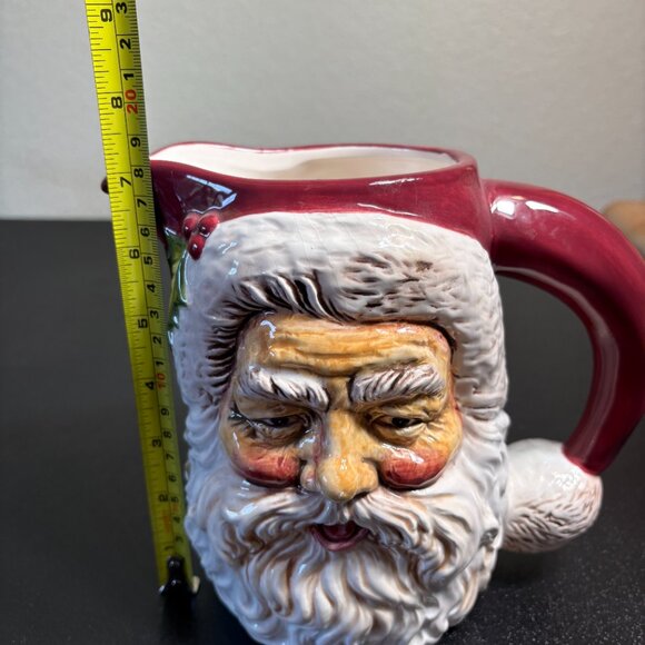 Vintage Santa Claus Double Sided Pitcher by Flowers Inc. - Picture 5 of 7